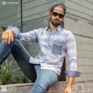 Premium Checked Shirt for Men | MS-58